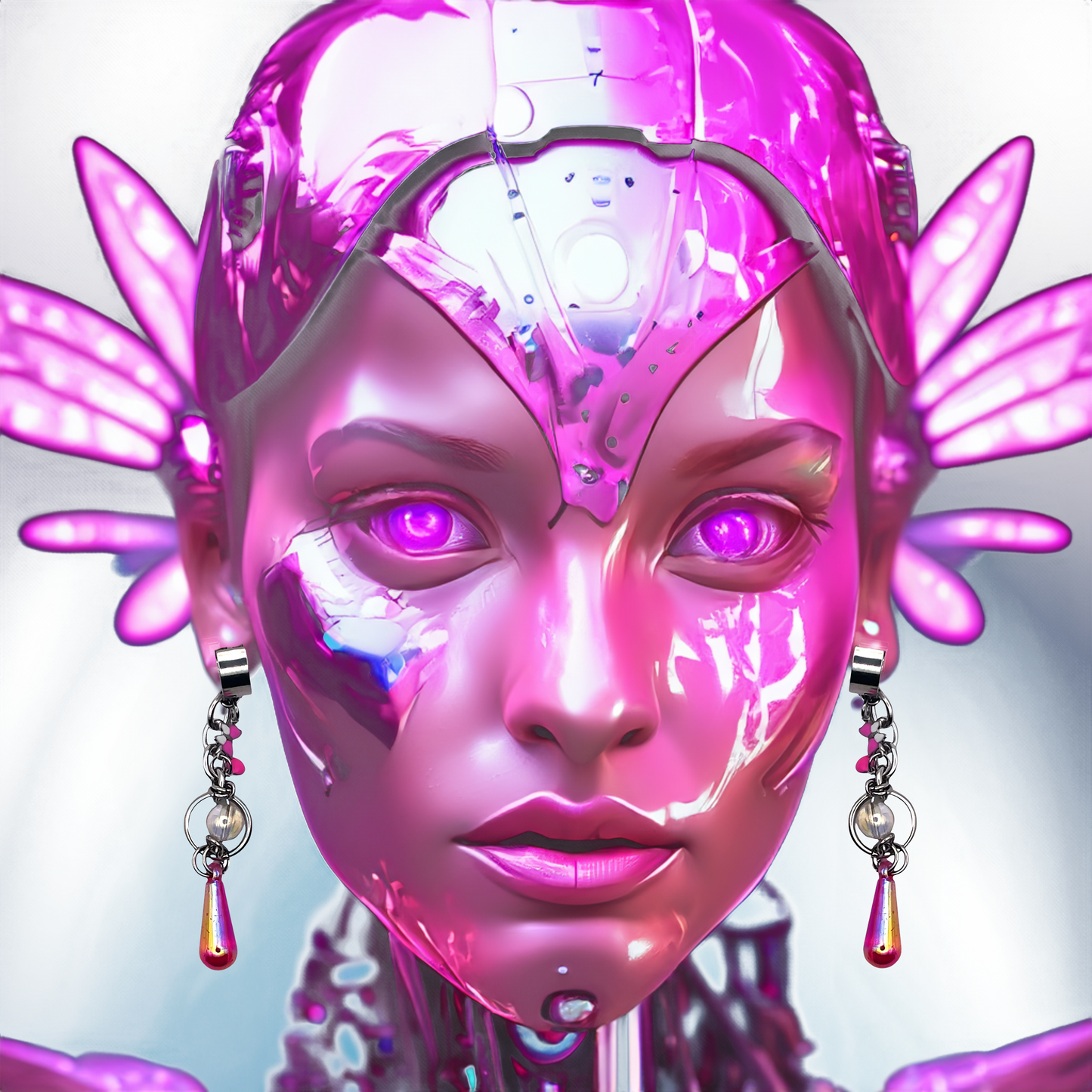 BUTTERFLY DROP EARRINGS