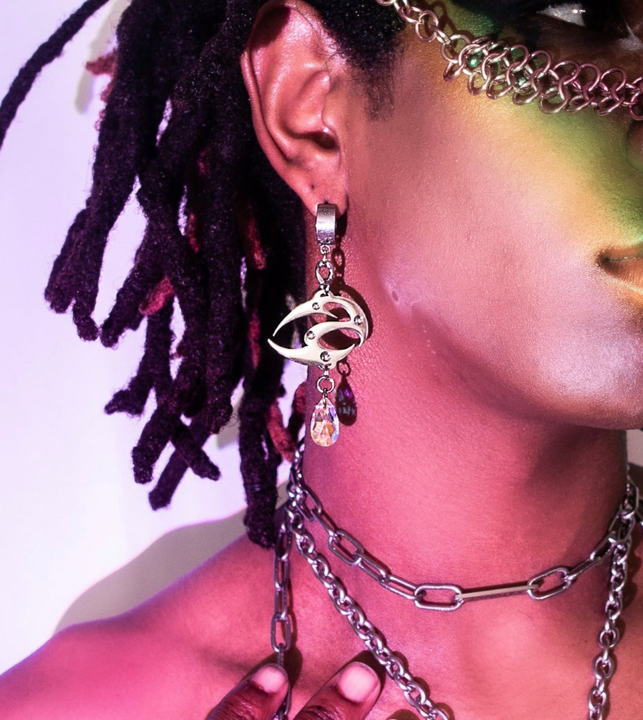 DEW RHINESTONE EARRINGS