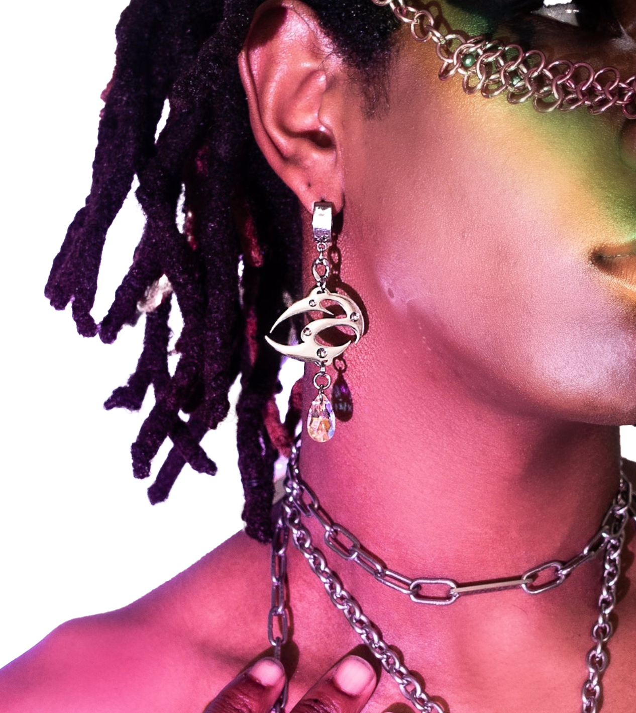 DEW RHINESTONE EARRINGS