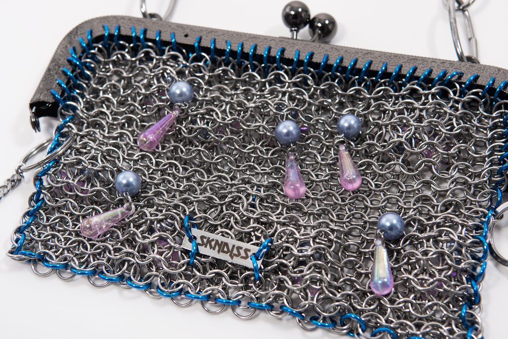 Oil Spill Hearts Clutch