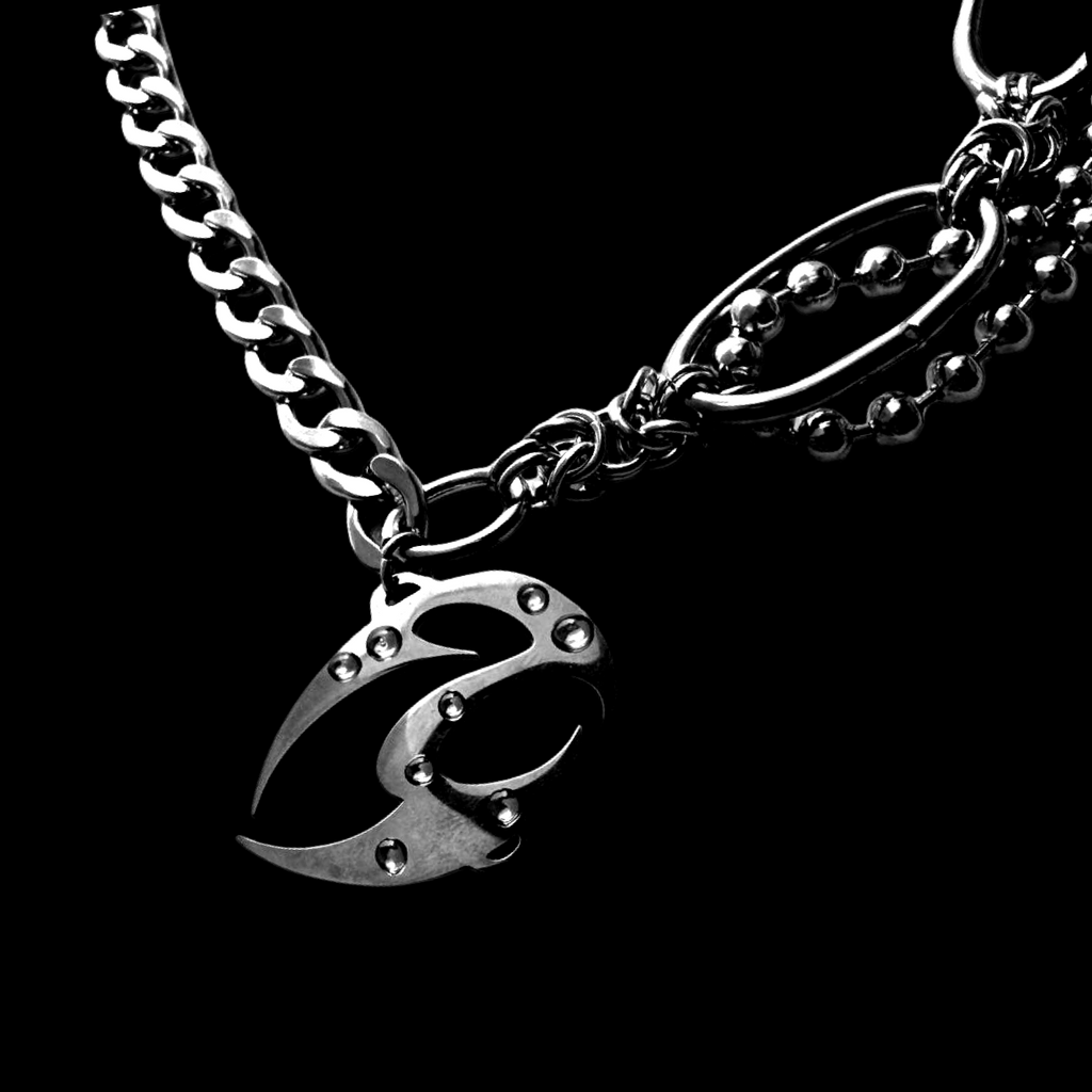 INDUSTRIAL CLAW NECKLACE