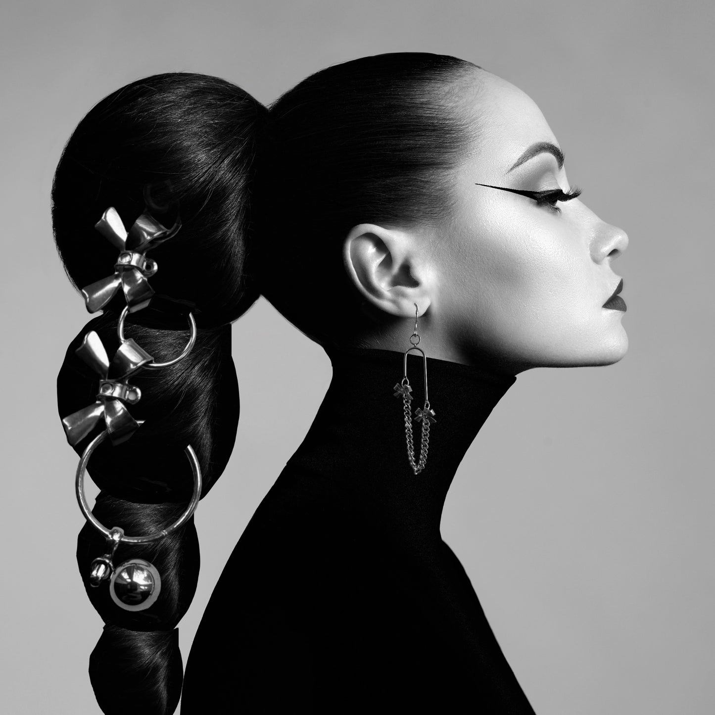 “BOW DOWN” EARRINGS  (LIMITED RUN)