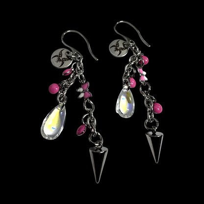 Butterfly Cherub Earrings