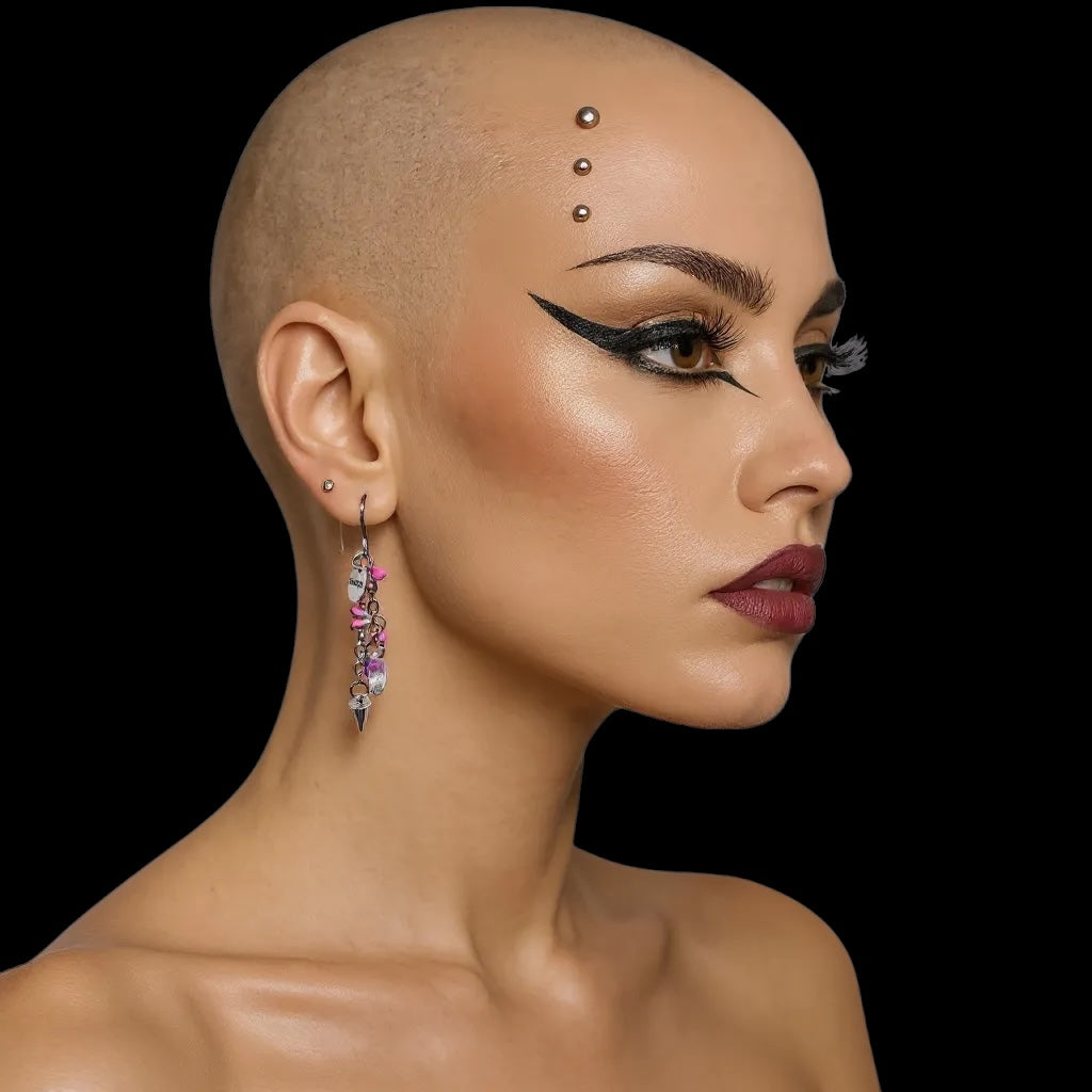 Butterfly Cherub Earrings