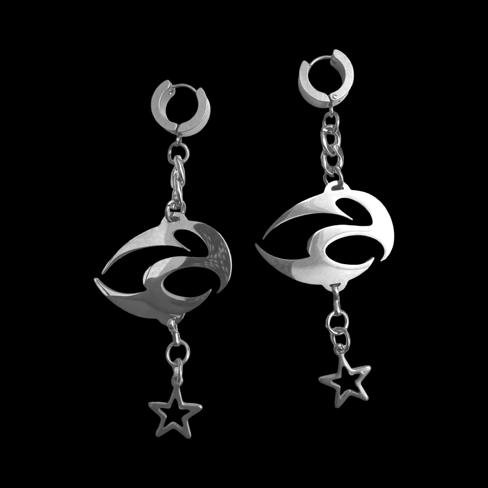 Void Star Earrings