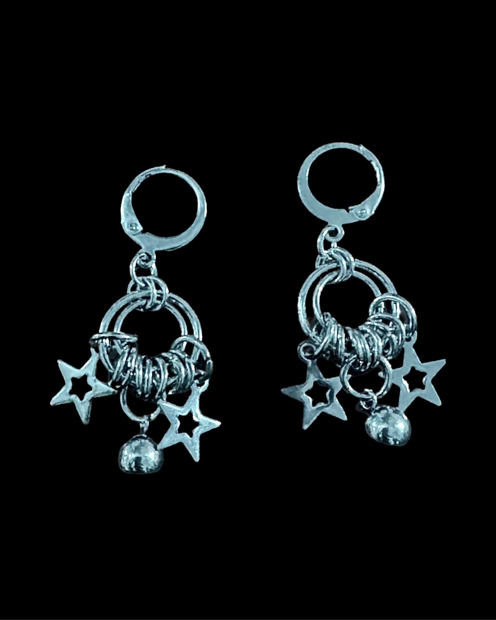 STAR DANGLE EARRINGS