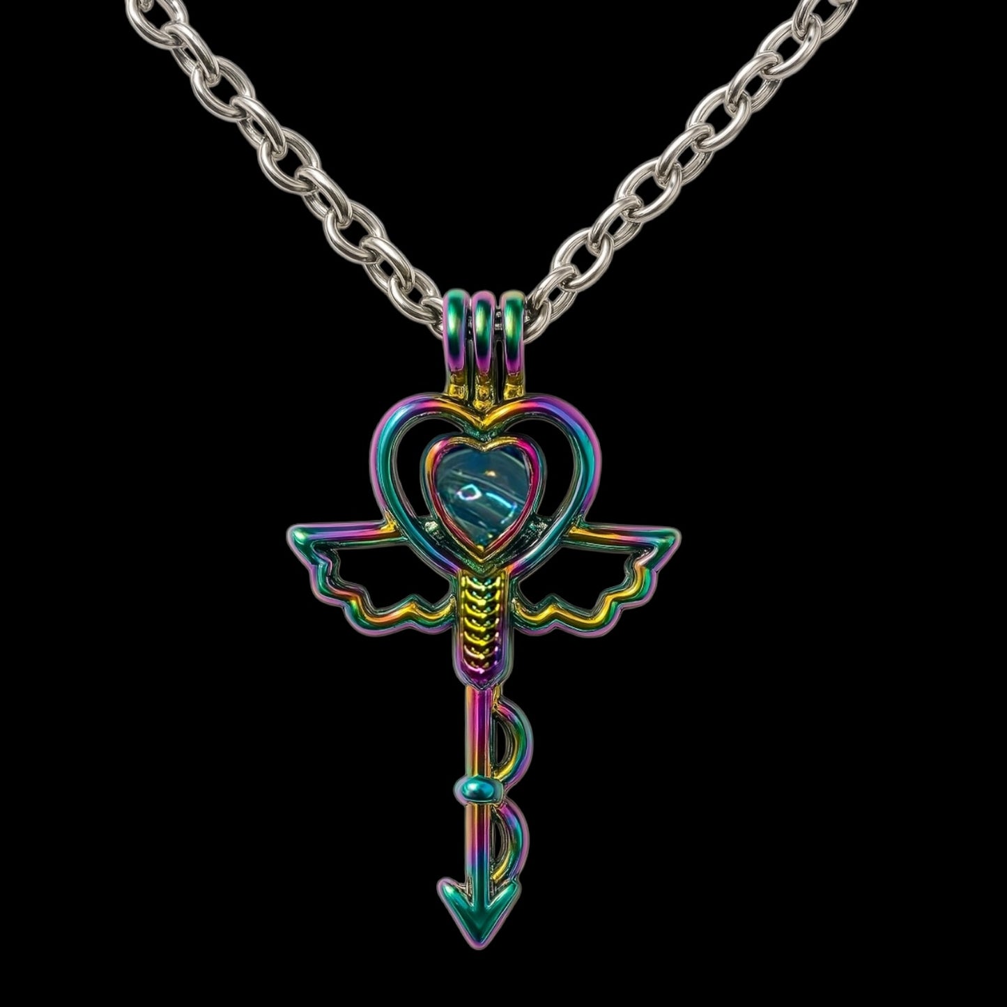 ANGELIC WING PRISM LOCKET