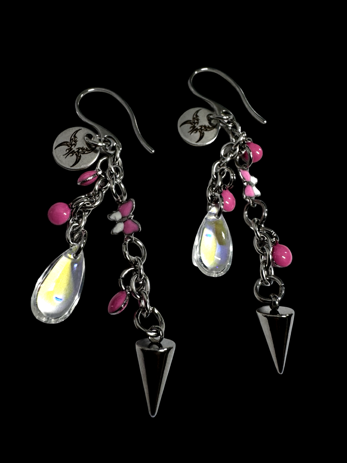 Butterfly Cherub Earrings
