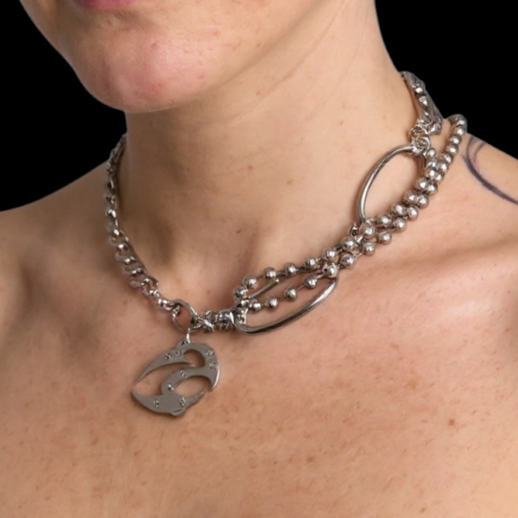 INDUSTRIAL CLAW NECKLACE