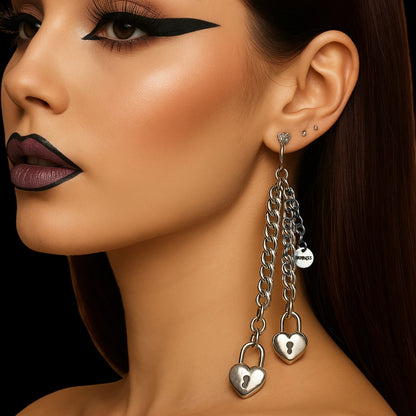Heartlock Cascade Earrings