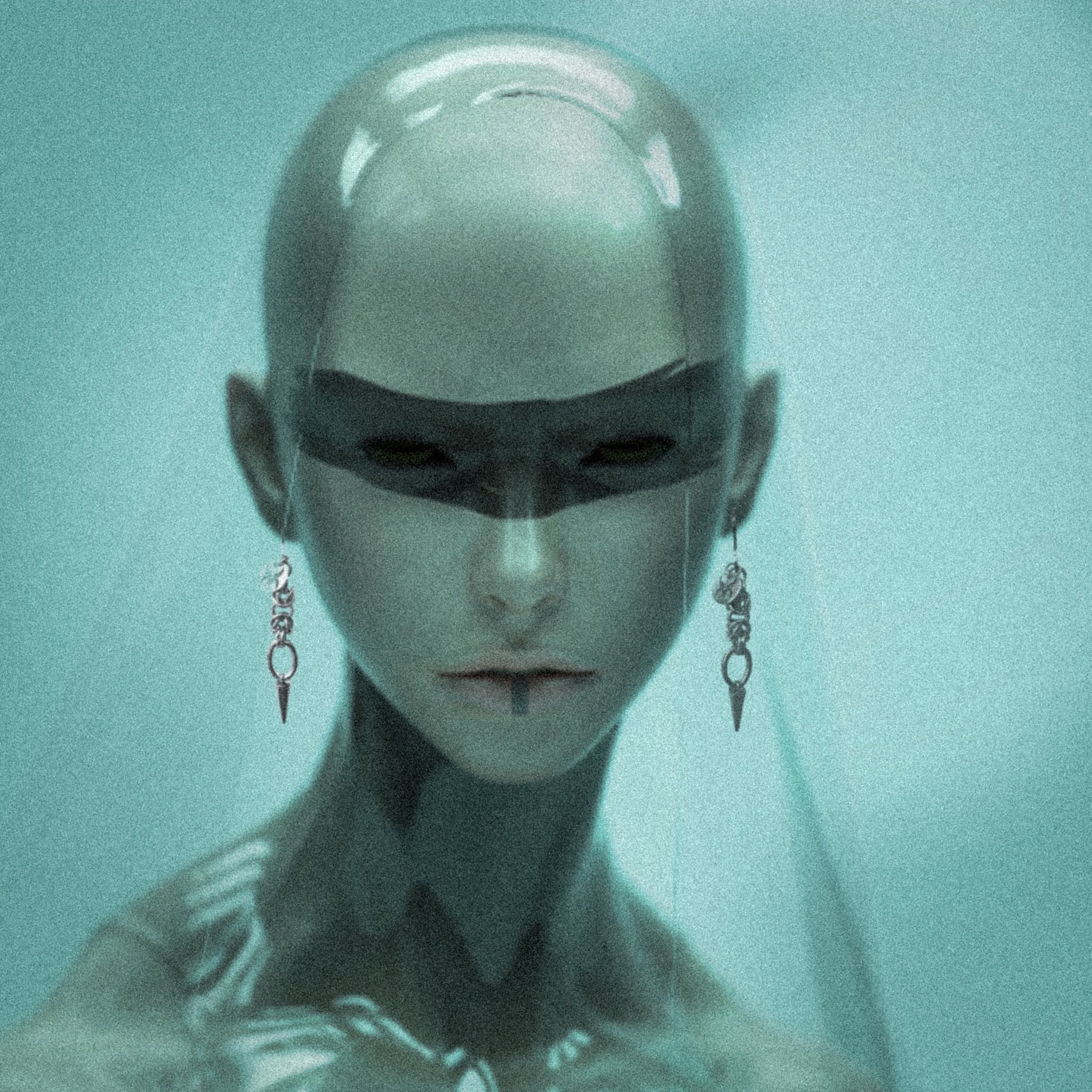 NESTED SPIKE EARRINGS 