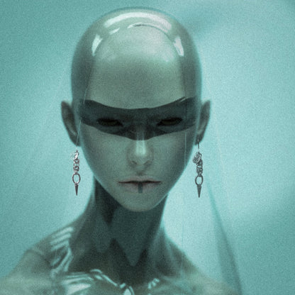 NESTED SPIKE EARRINGS 