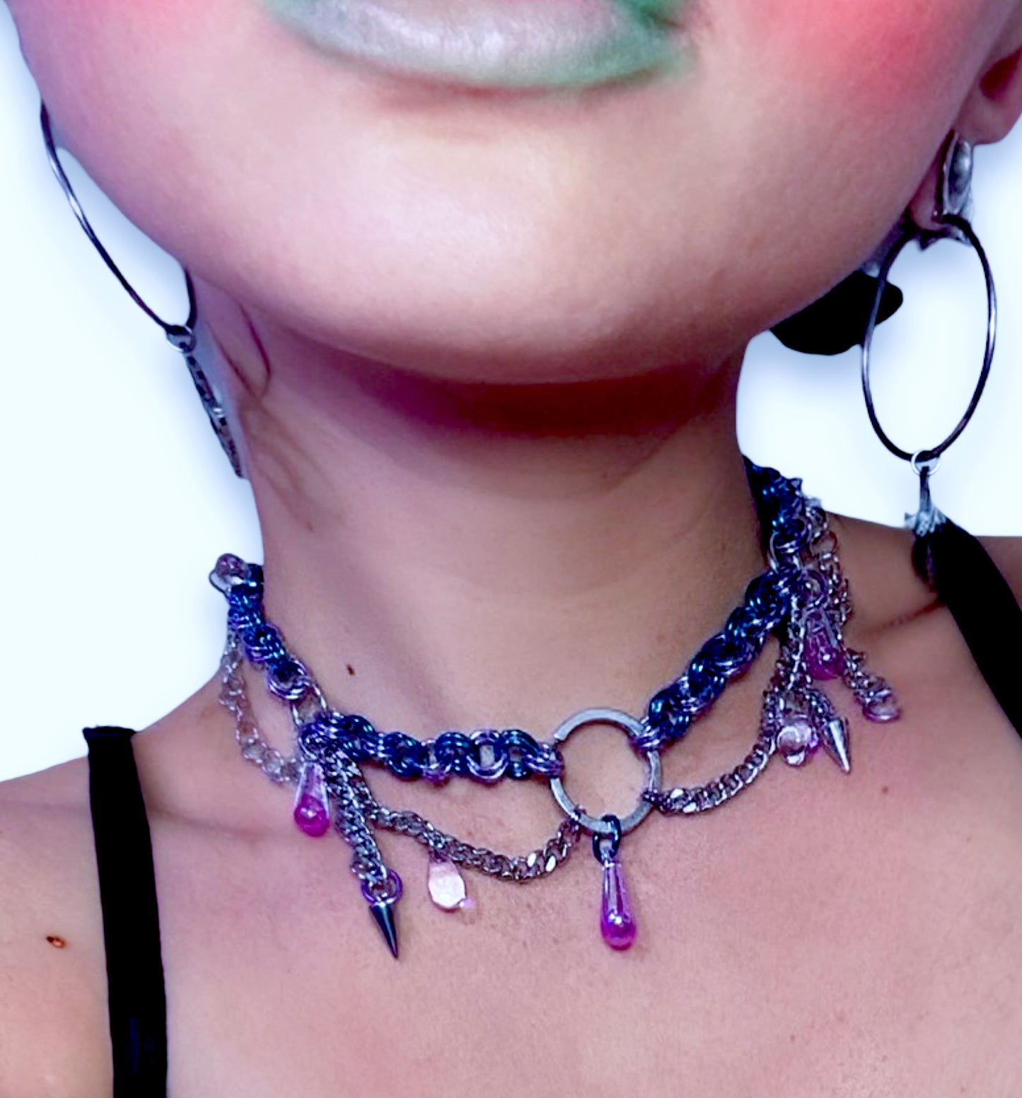 ⋆｡°✩PURP CHOKER ⋆｡°✩