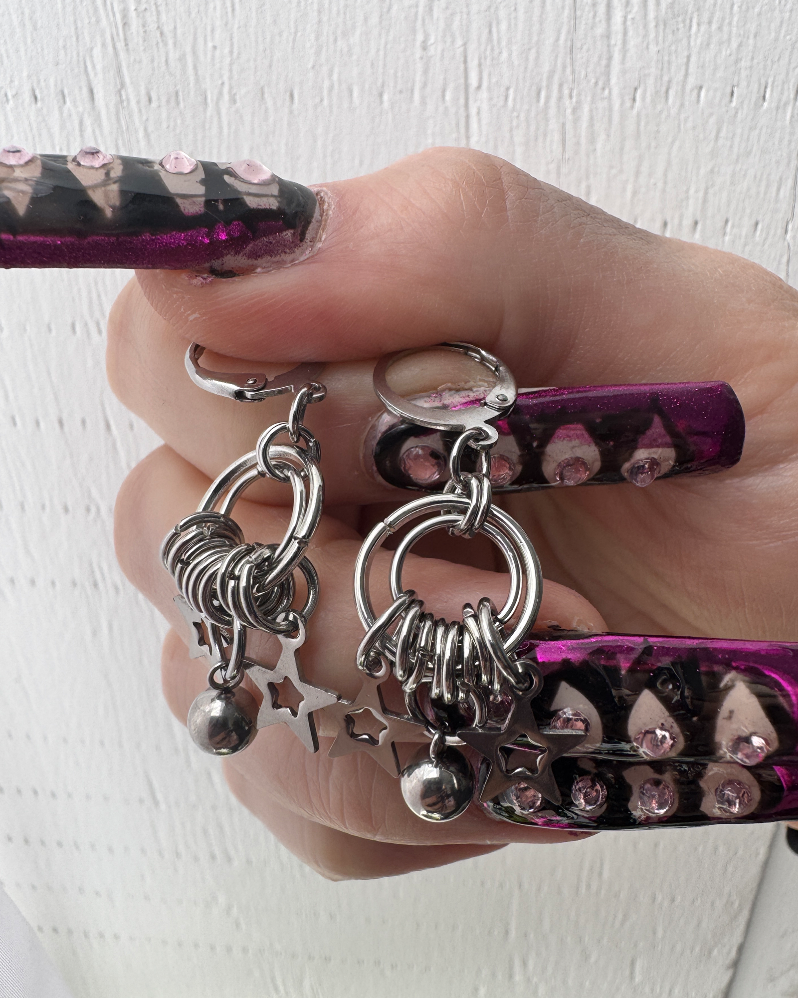 STAR DANGLE EARRINGS