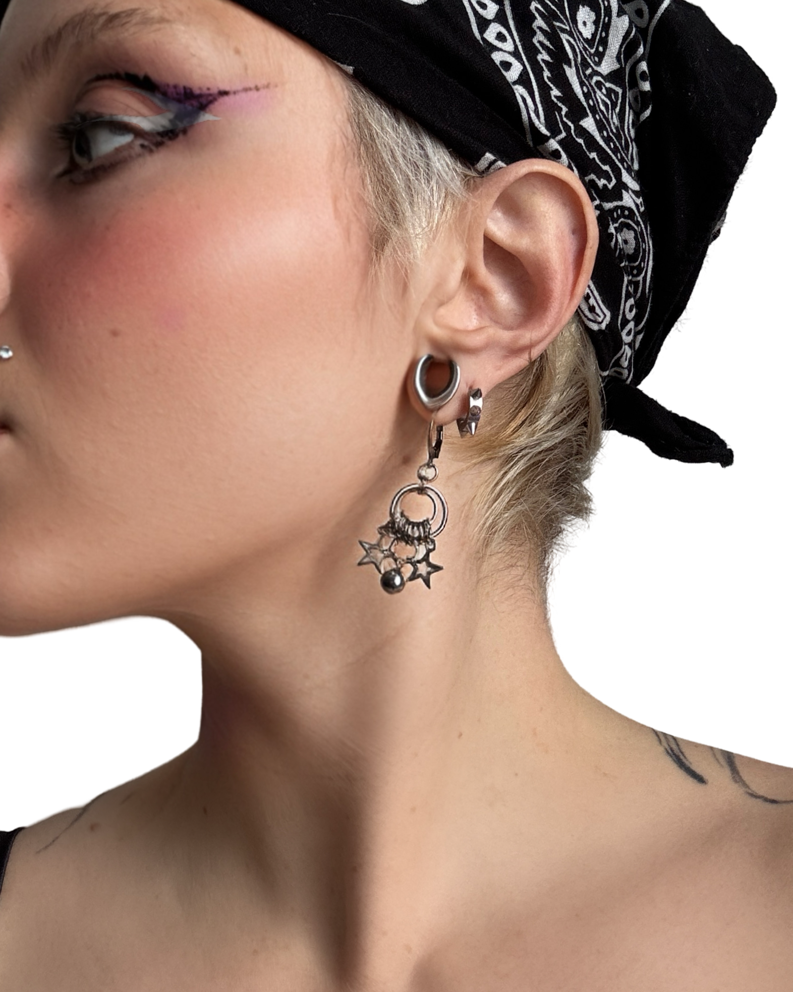 STAR DANGLE EARRINGS