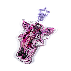 SKNDLSS Angel Keychain