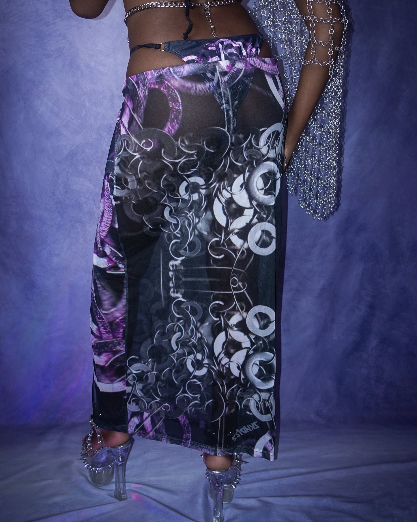 LiNK UP MESH SKIRT (PRE-ORDER)