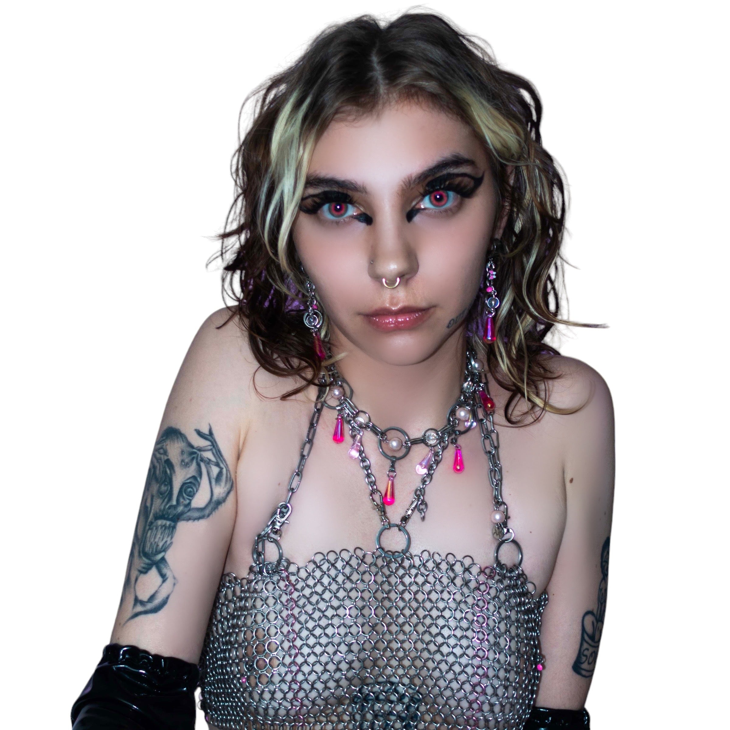 FAE MECHANIC DROP NECKLACE