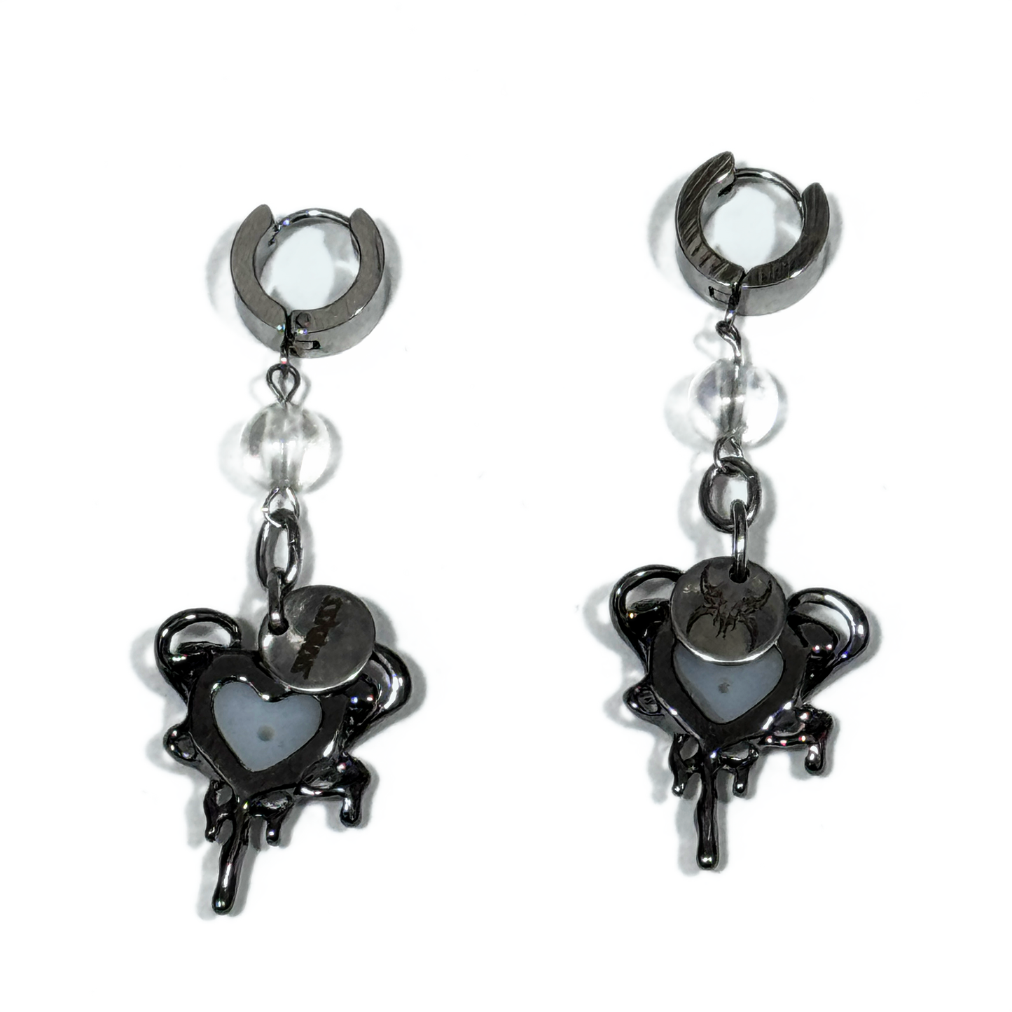 HEART PEARLY EARRINGS