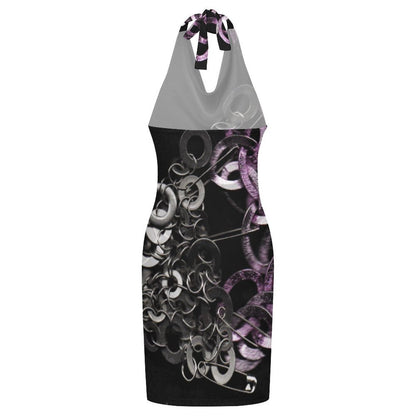 LiNK UP HALTER DRESS (PRE-ORDER)