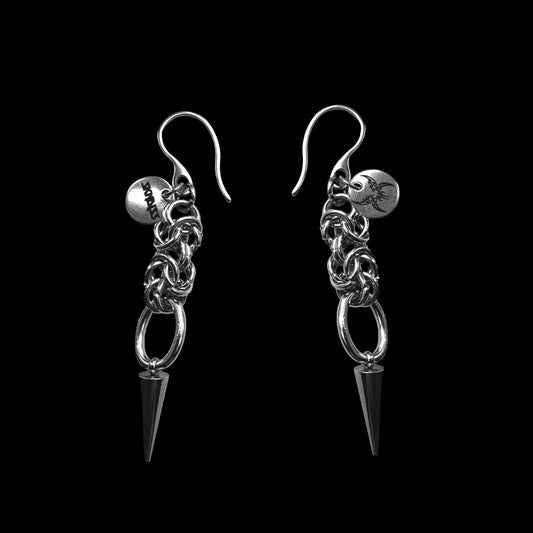 NESTED SPIKE EARRINGS 