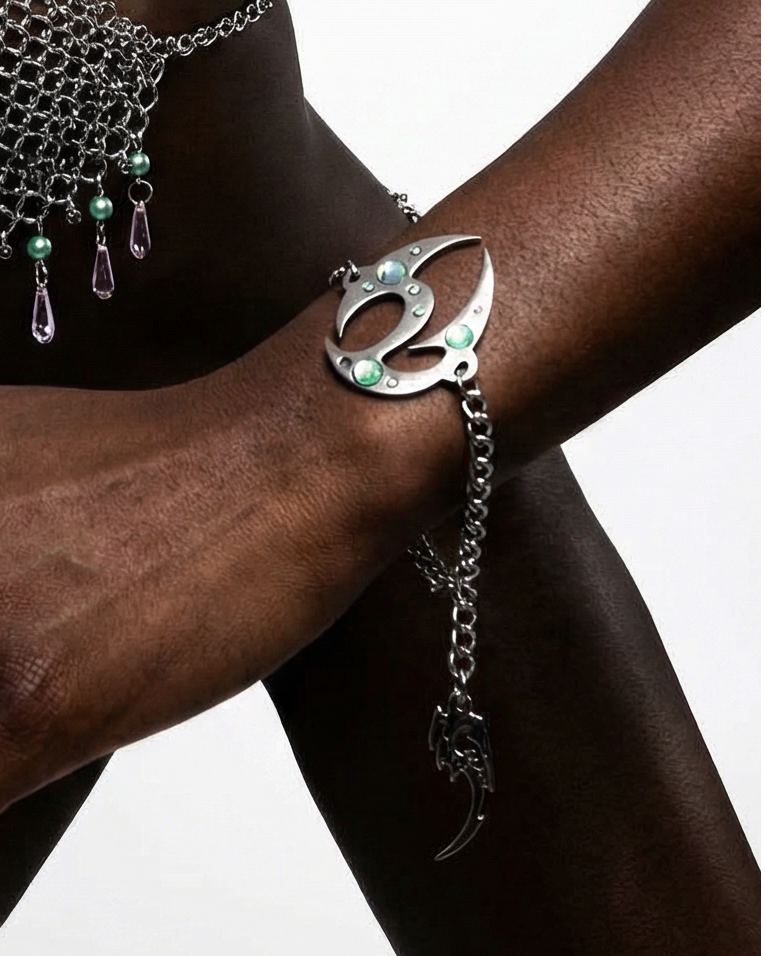 Crystal Claw Bracelet