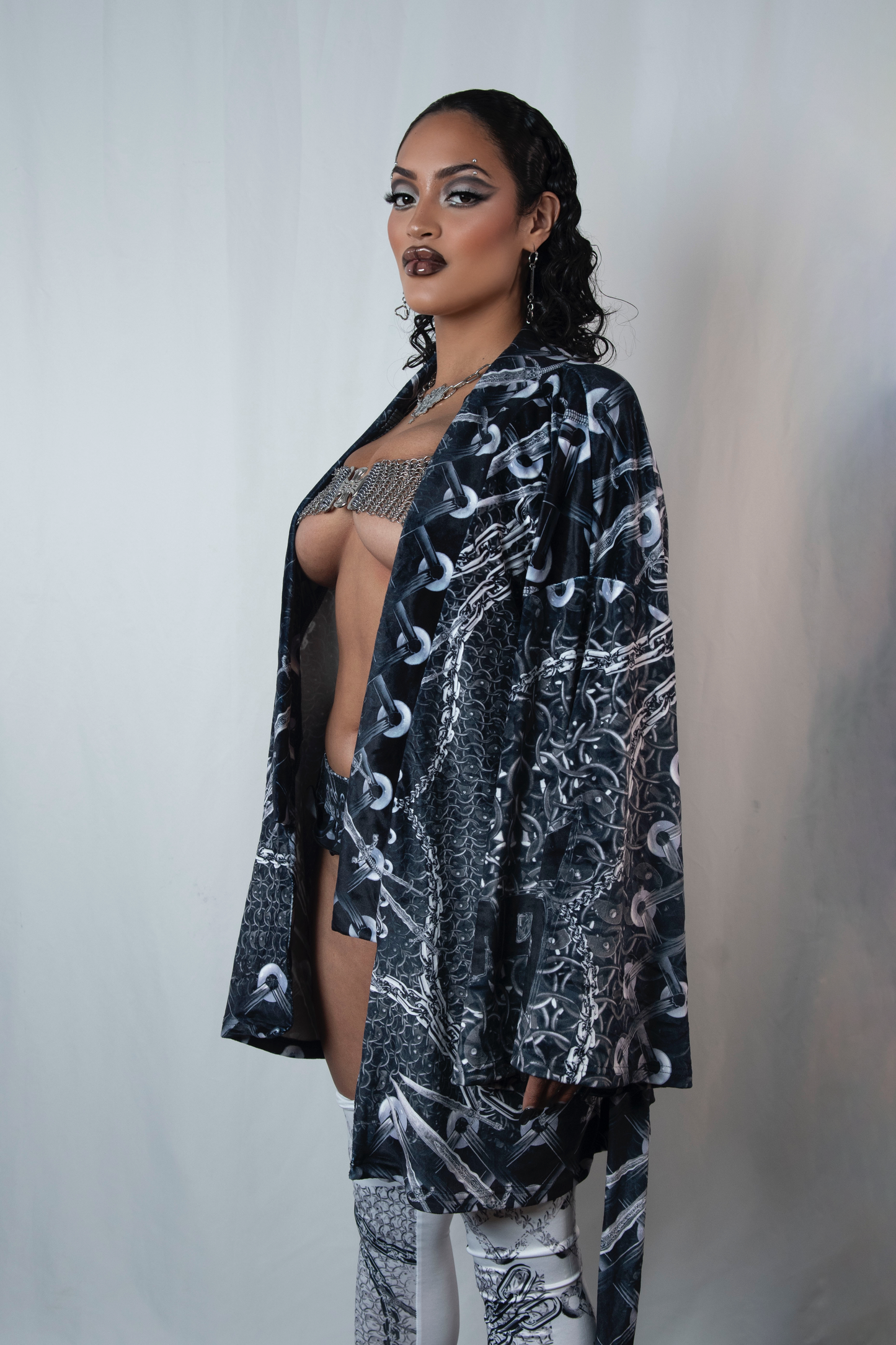 Villanelle Velour Kimono