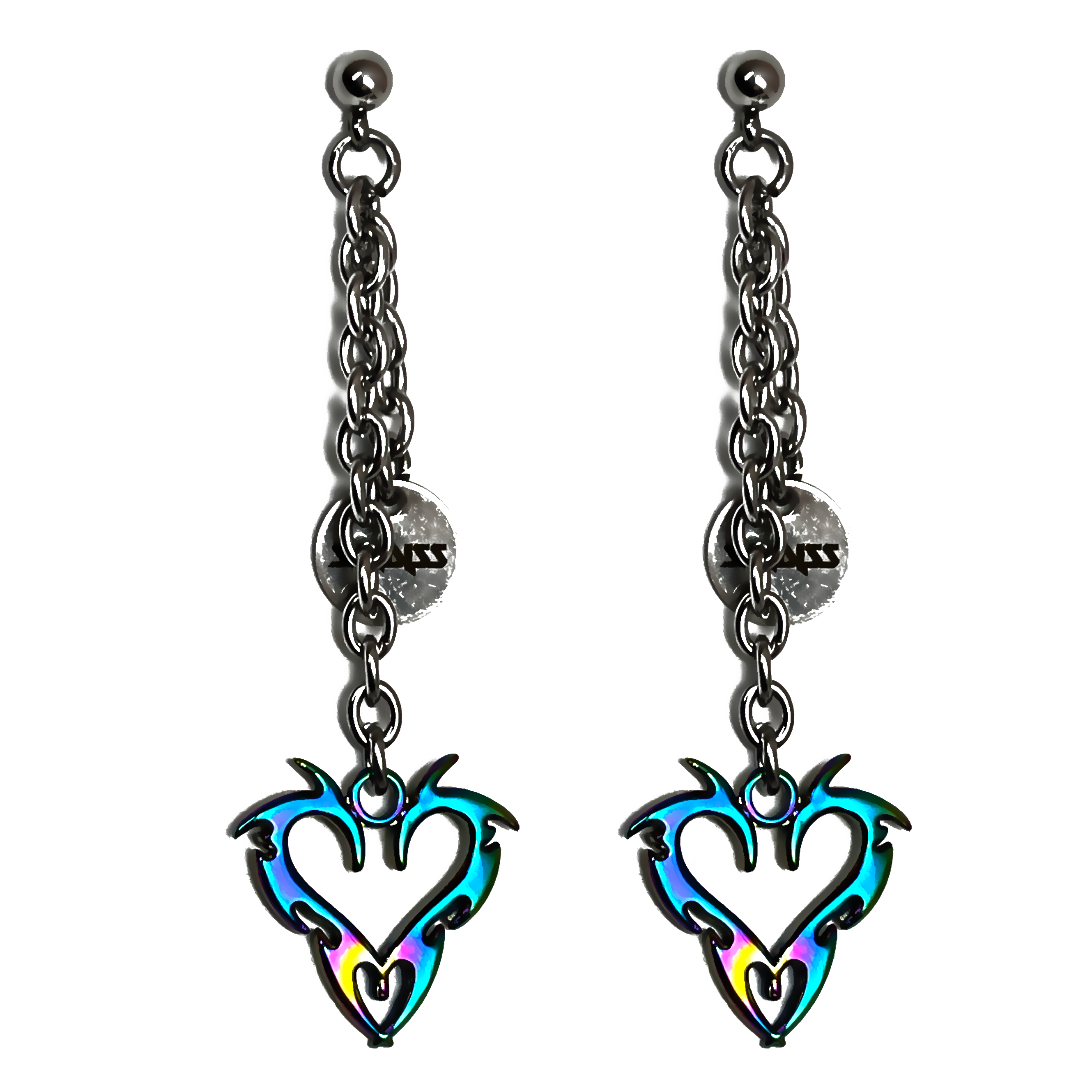 THORNED HEART EARRiNGS