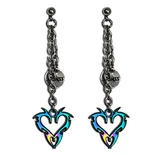 Load image into Gallery viewer, THORNED HEART EARRiNGS
