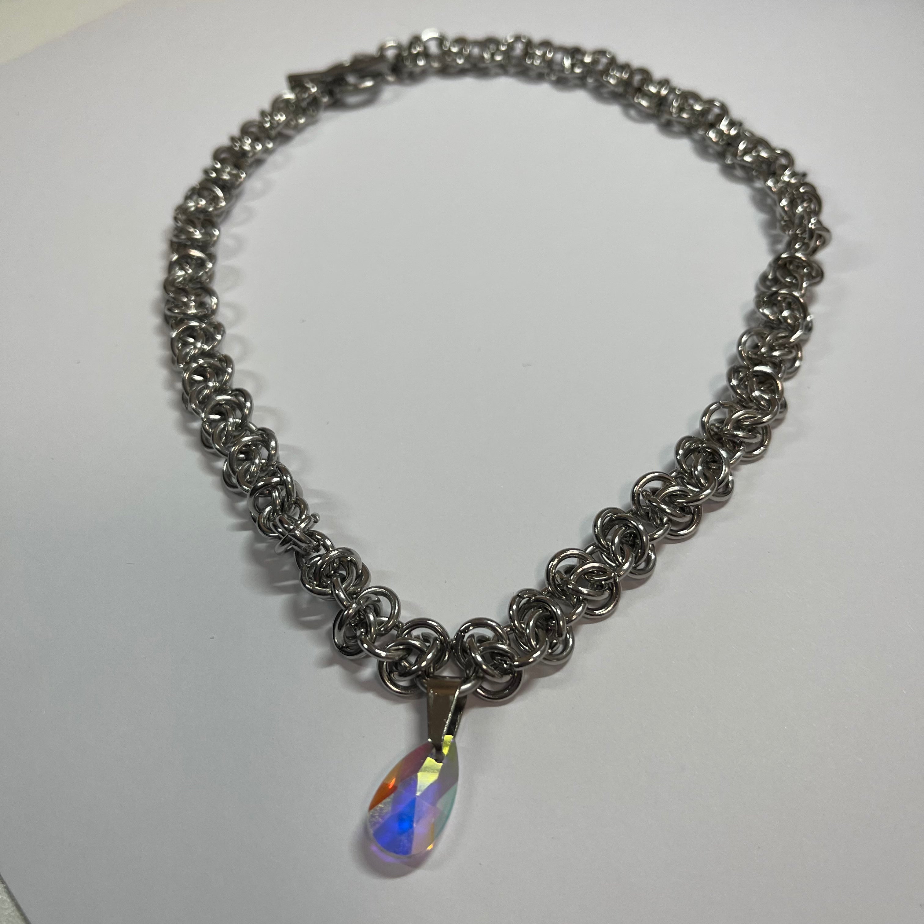 RHINESTONE ROPE COLLAR