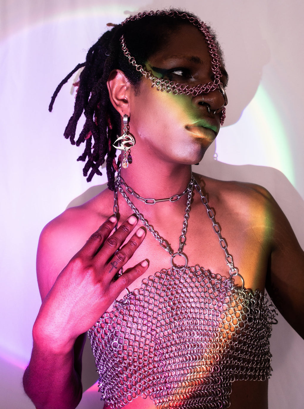 DEW RHINESTONE EARRINGS