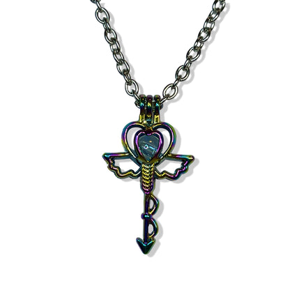 ANGELIC WING PRISM LOCKET