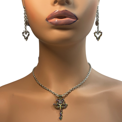 ANGELIC WING PRISM LOCKET
