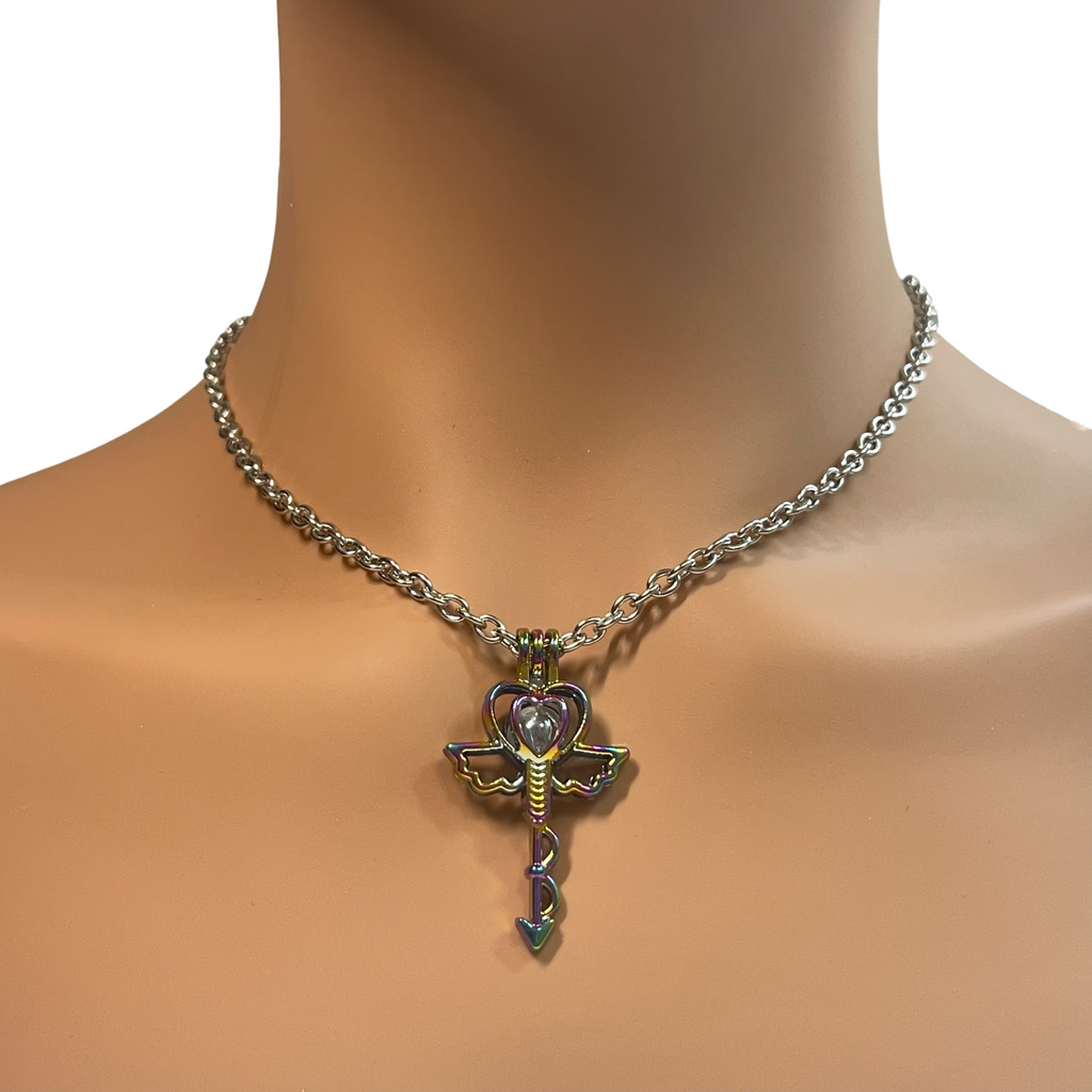 ANGELIC WING PRISM LOCKET