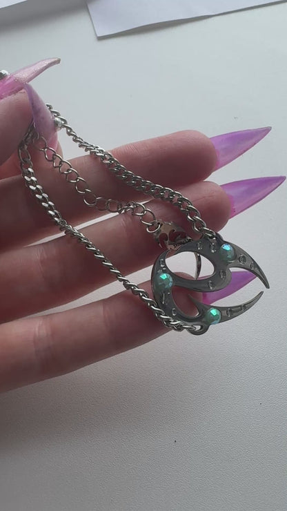 Crystal Claw Bracelet