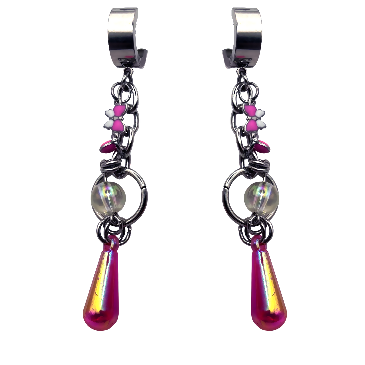 BUTTERFLY DROP EARRINGS