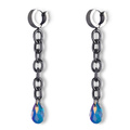 RHINESTONE DRIP EARRINGS