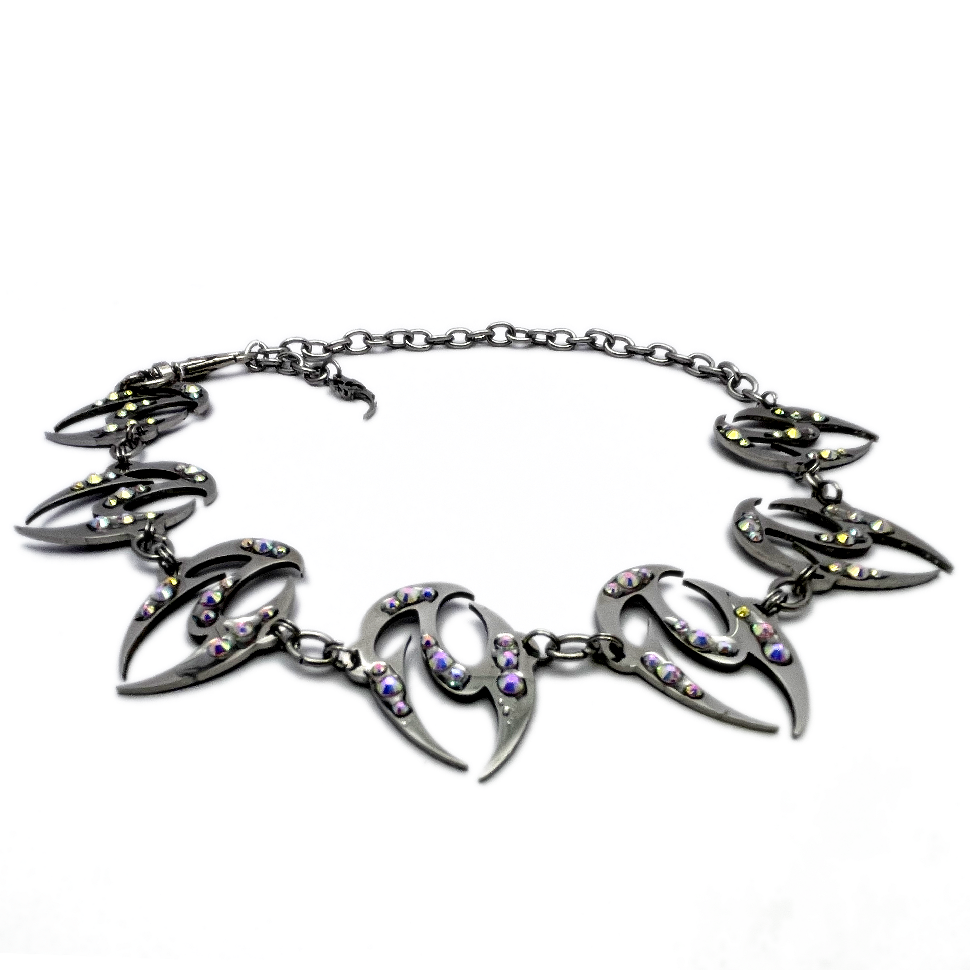 ABUNDANCE RHINESTONED CHOKER