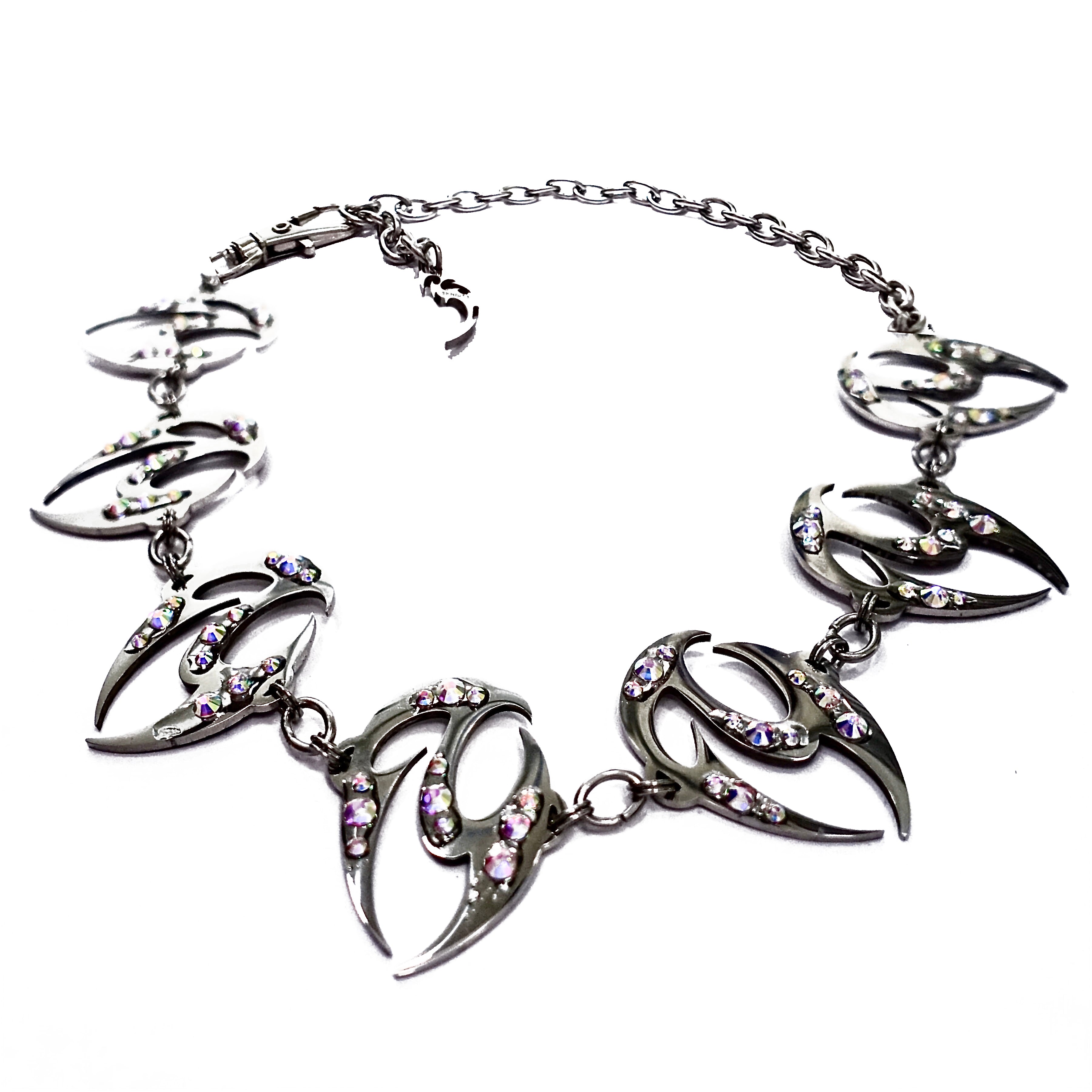 ABUNDANCE RHINESTONED CHOKER