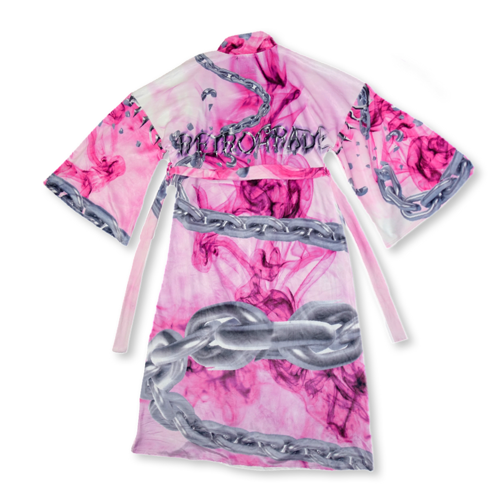 VELOUR DUSTER KIMONO